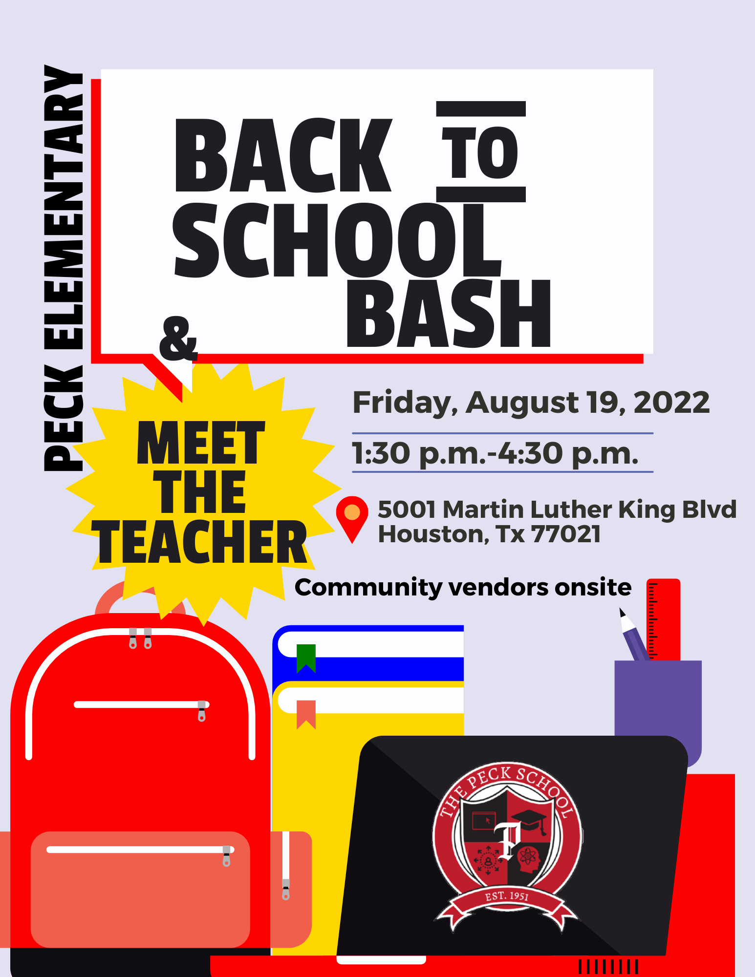  Meet The Teacher/ Back To School Bash 22/23